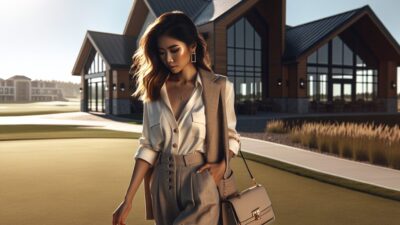 ゴルフ行き帰りの服装【女性編】おしゃれで快適なコーデ術