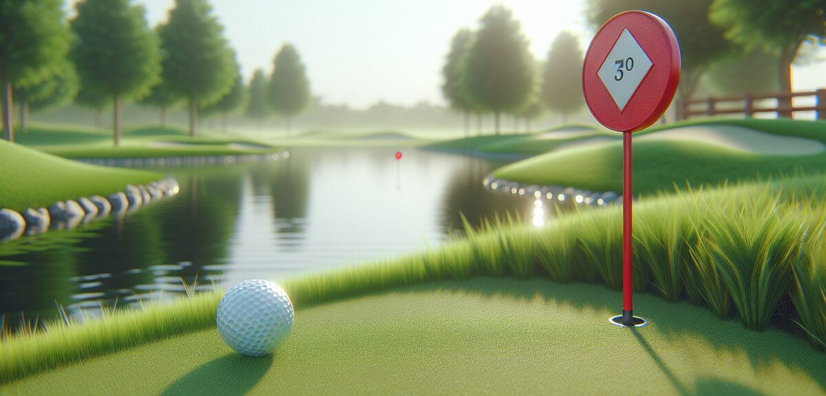 ゴルフの赤杭ルール完全ガイド｜3つの救済処置を解説